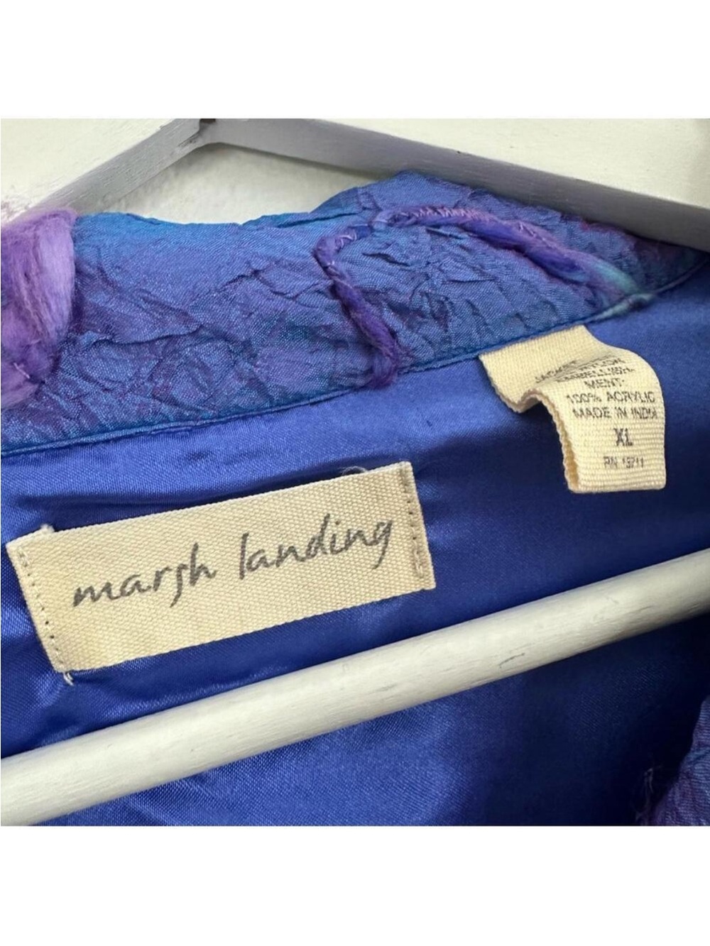 Marsh Landing Women’s Artisan Braided Jacket Size XL - Picture 3 of 4